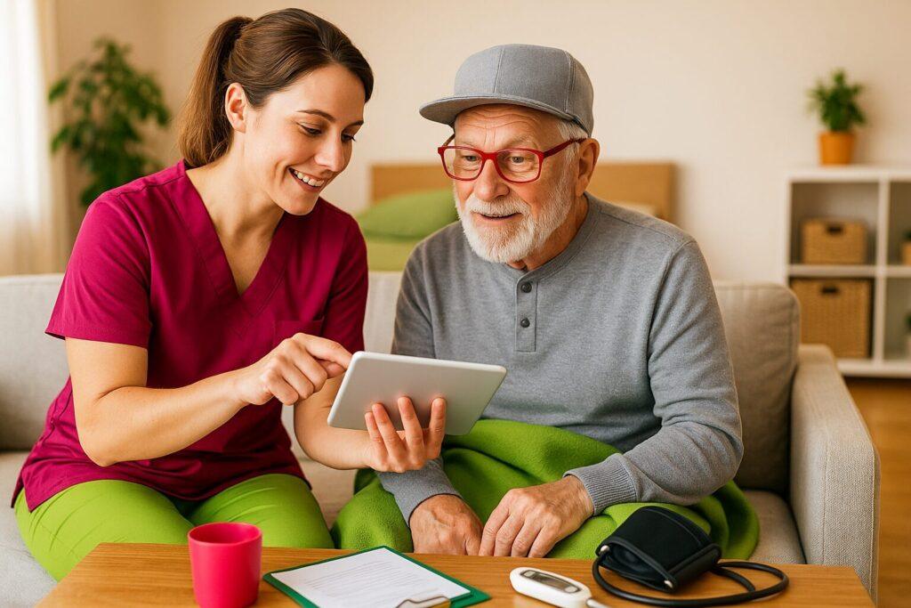 Digitale Pflegeberatung und mehr
